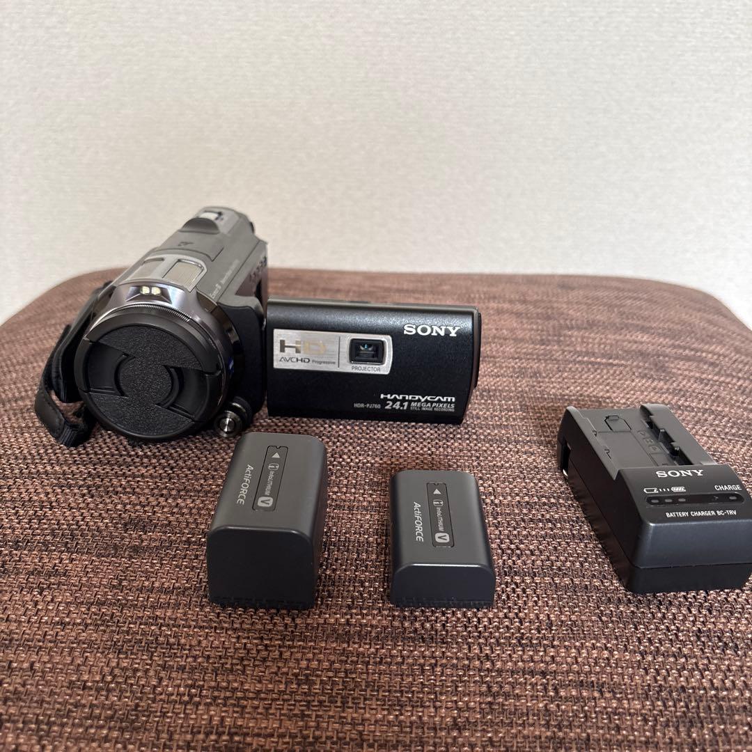 ビデオカメラ sony HDR-PJ760V