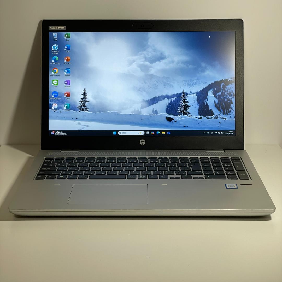 HP ProBook 第8世代i7 512GB/16GB ノートPC win11