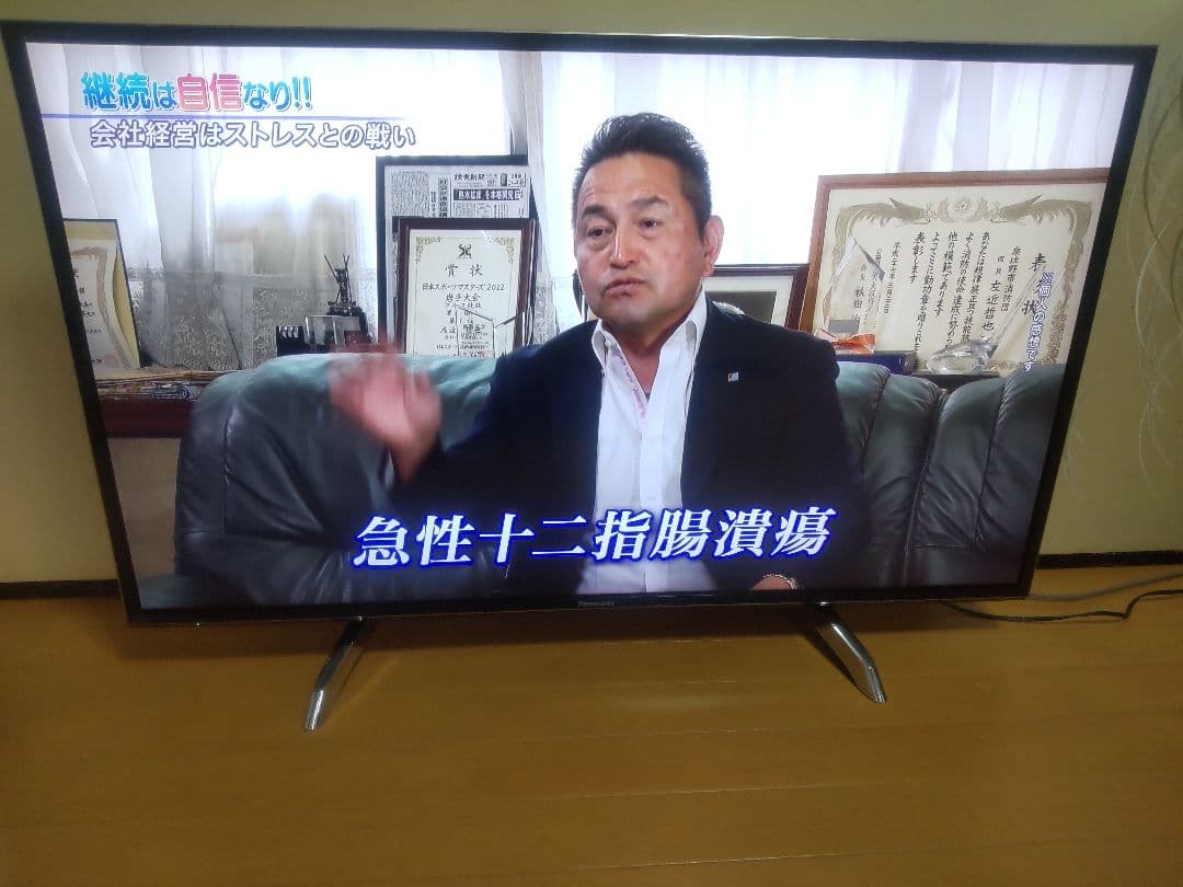 パナソニック　43型　4K対応スマ―トテレビ　TH―43DX750