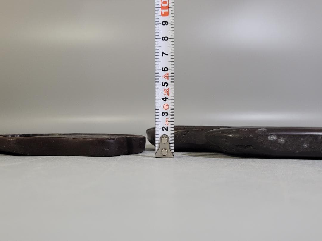 DT581 古い 硯 瓜 蓮形 二件 まとめて