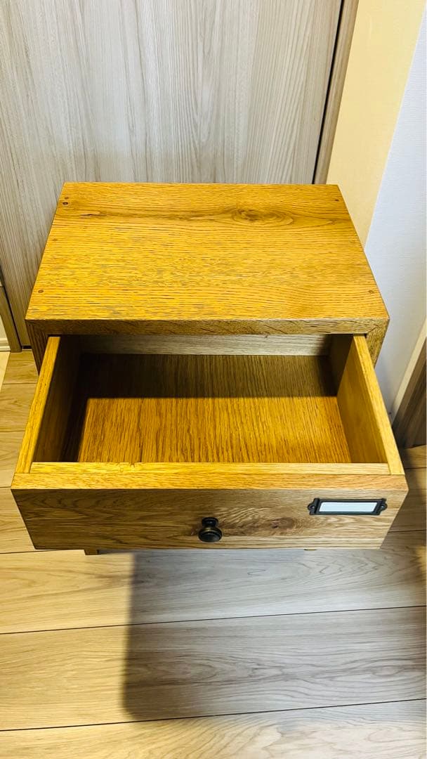 まお　アウロサイドテーブル　オーク材 no.2