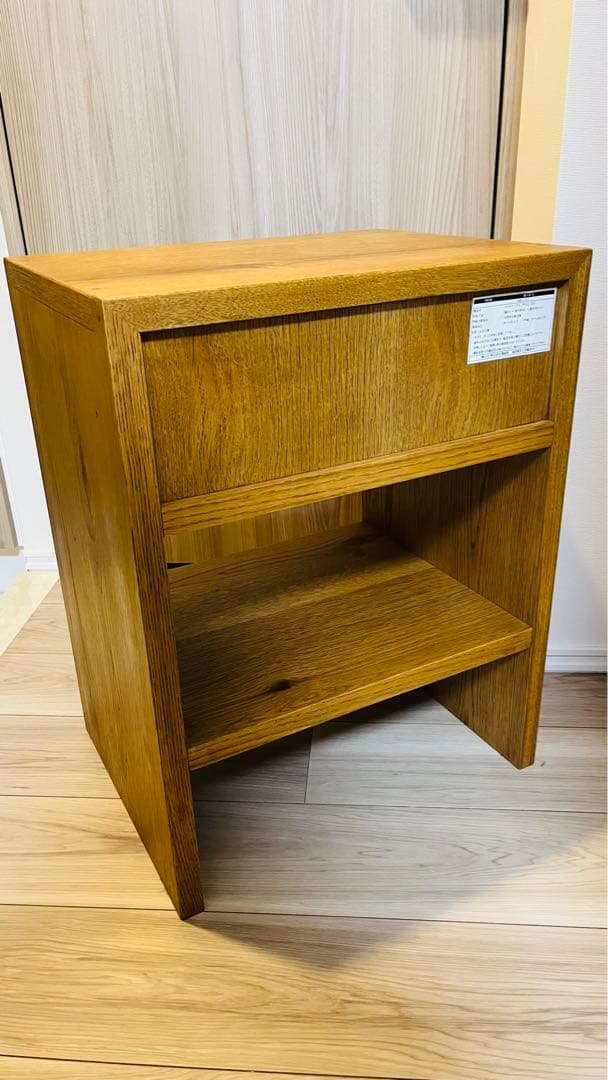 まお　アウロサイドテーブル　オーク材 no.2