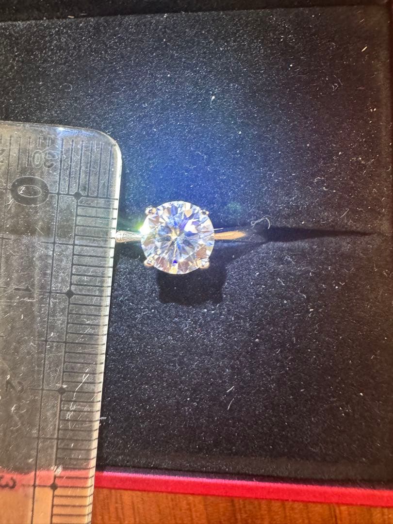 新品未使用 Au750 18K 1ct大粒リング 鑑定書なし