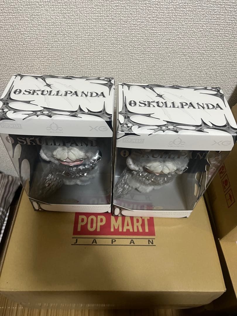 SKULLPANDA XG ペンダント ぬいぐるみ 2体セット