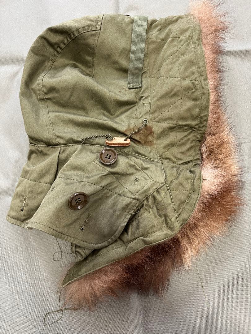 M-51 モッズコート用フード　ワイヤー折れ