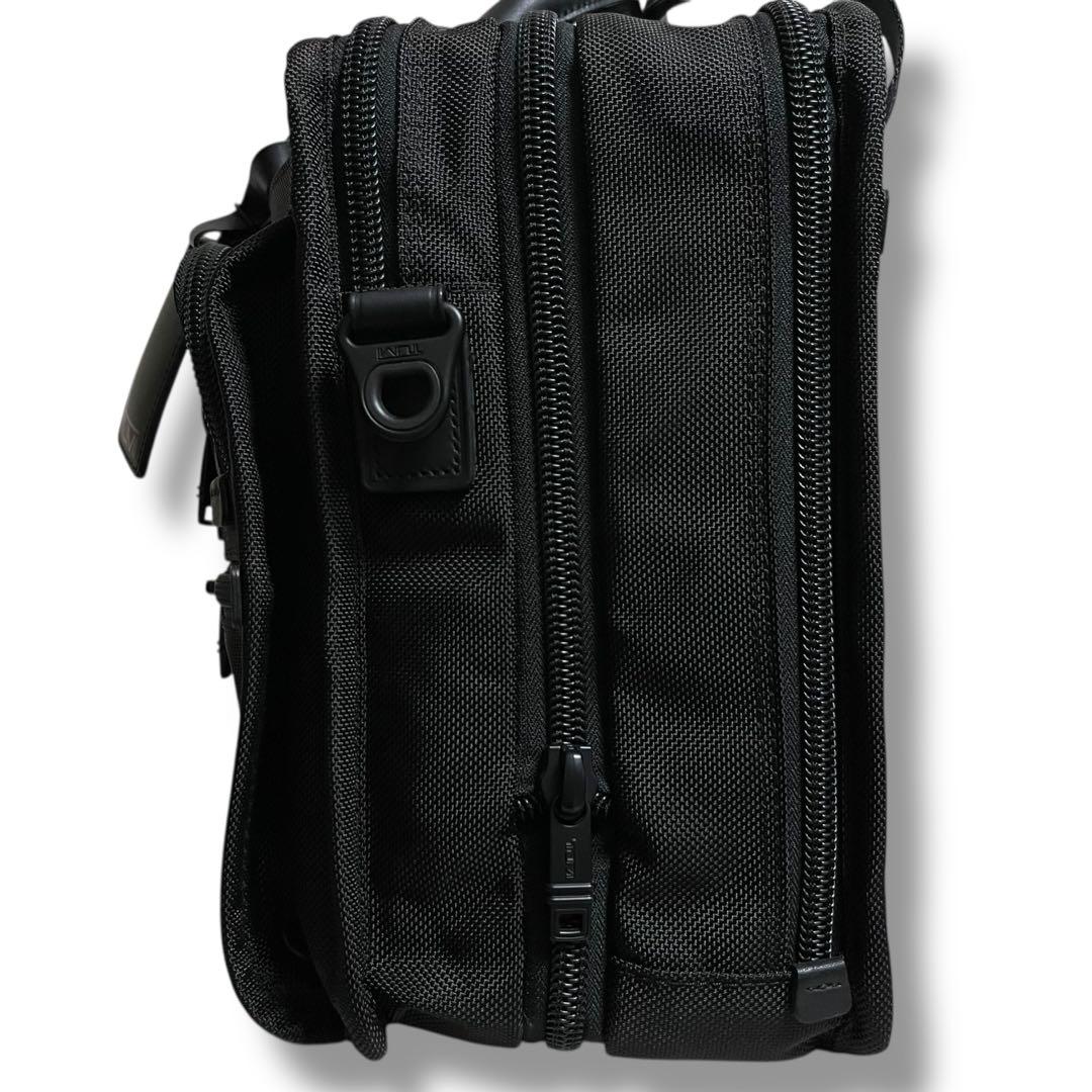 未使用級✨TUMIビジネスバッグ 2層 2way マチ拡張 26141DH 黒