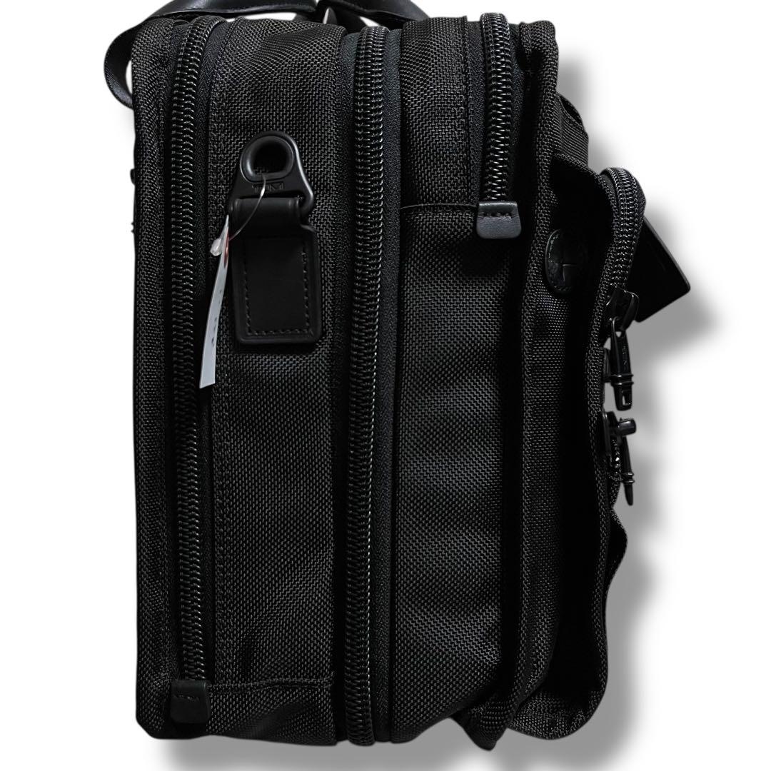 未使用級✨TUMIビジネスバッグ 2層 2way マチ拡張 26141DH 黒