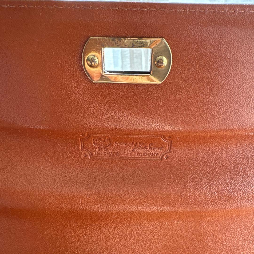 《MCM 》ビンテージ　ミニケリー　2ウェイバッグ