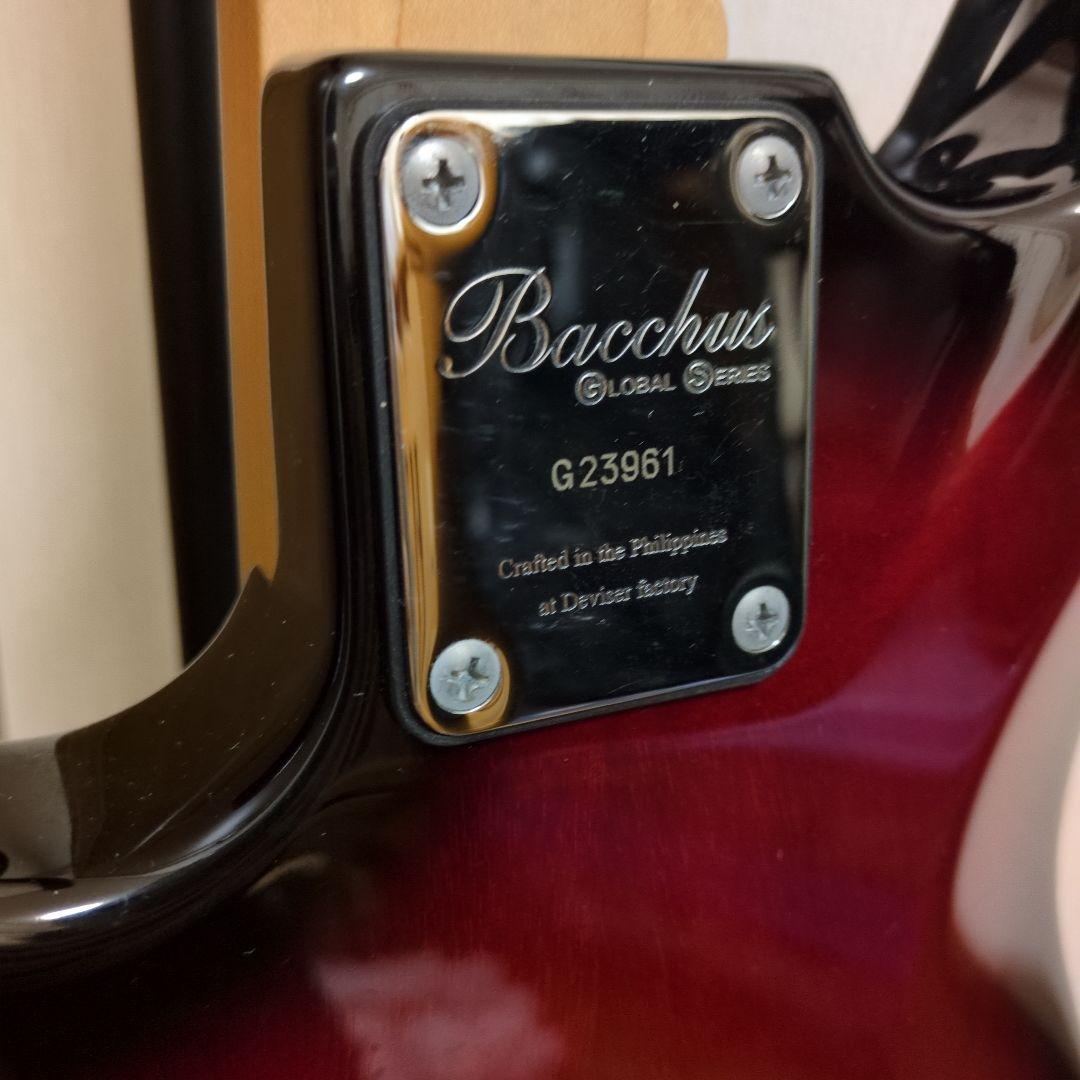 Bacchus ウッドラインモデル WL-434 レッドサンバースト ベース