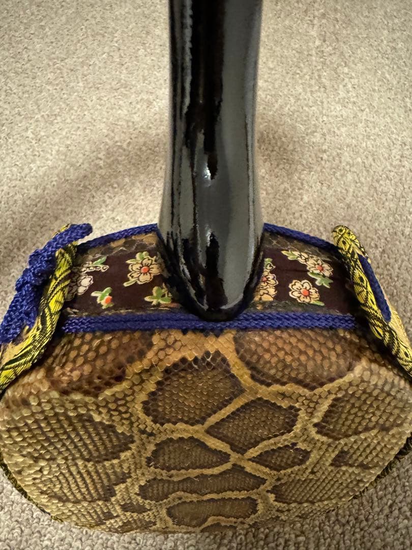 三線　沖縄　本蛇皮　和楽器