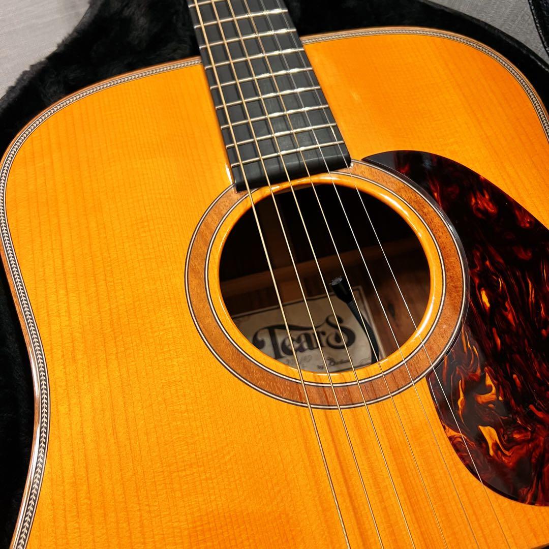 【定価29万円】TEARS GUITARS D-28 アディロン＆ハカランダ合板