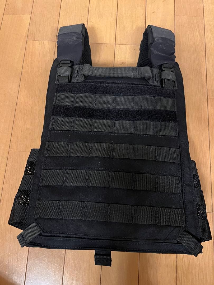 LBX プレートキャリア ブラック Lサイズ ダミープレート付き