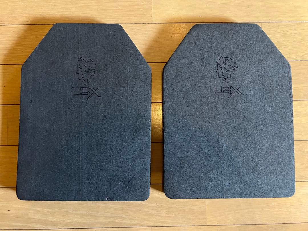 LBX プレートキャリア ブラック Lサイズ ダミープレート付き