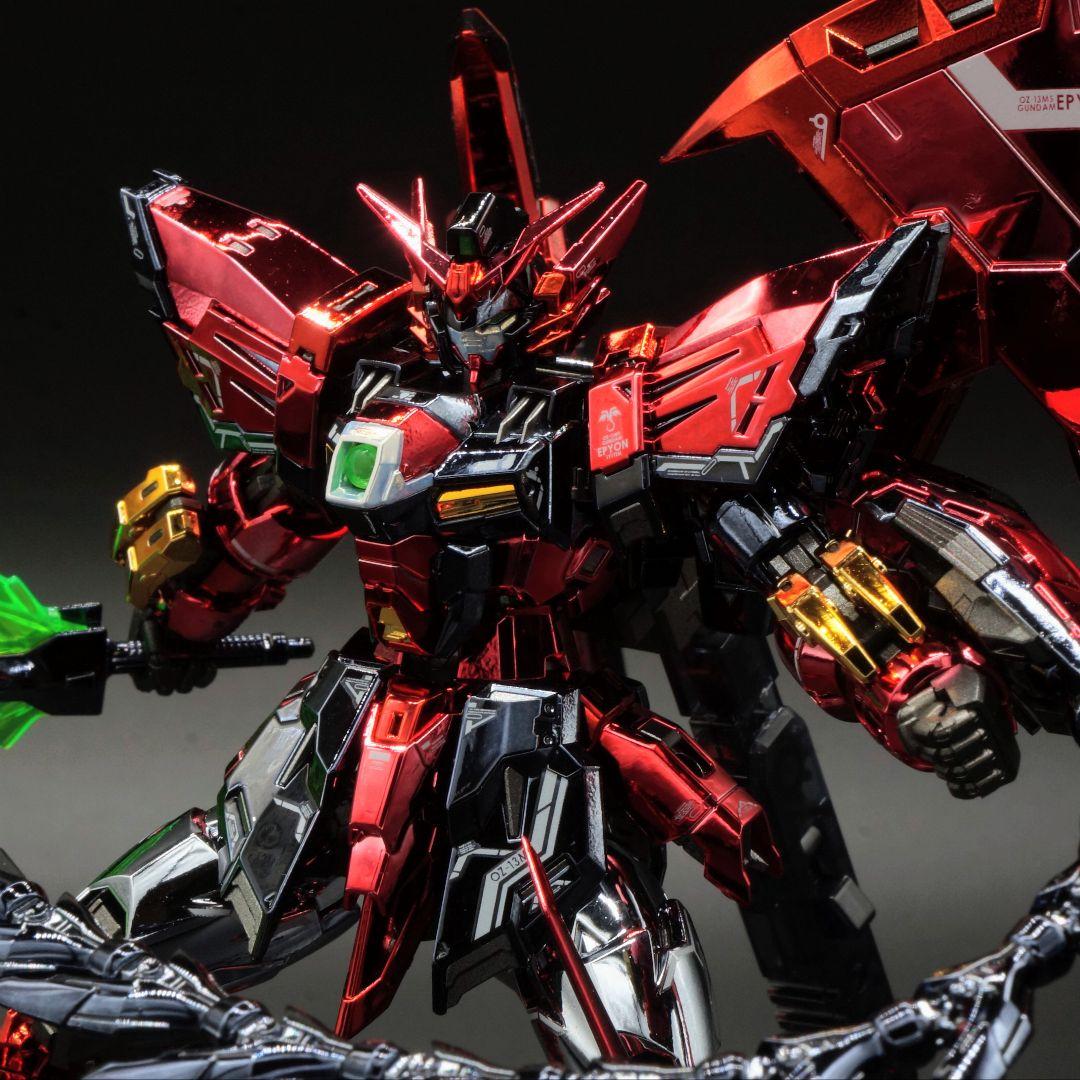 完成品【メッキ仕様】RG ガンダム エピオン 限定 Wガンダム ウイング
