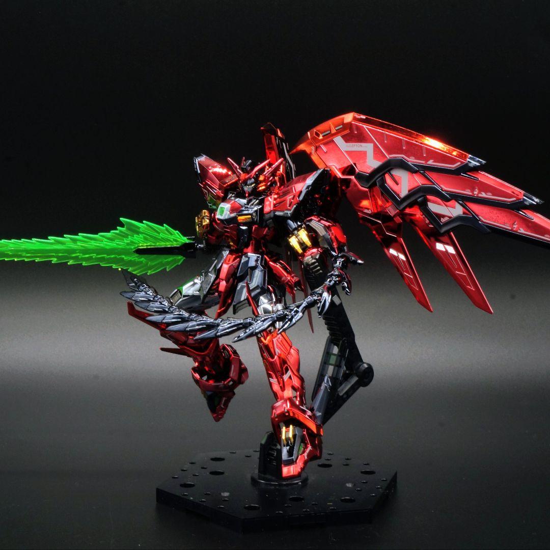 完成品【メッキ仕様】RG ガンダム エピオン 限定 Wガンダム ウイング
