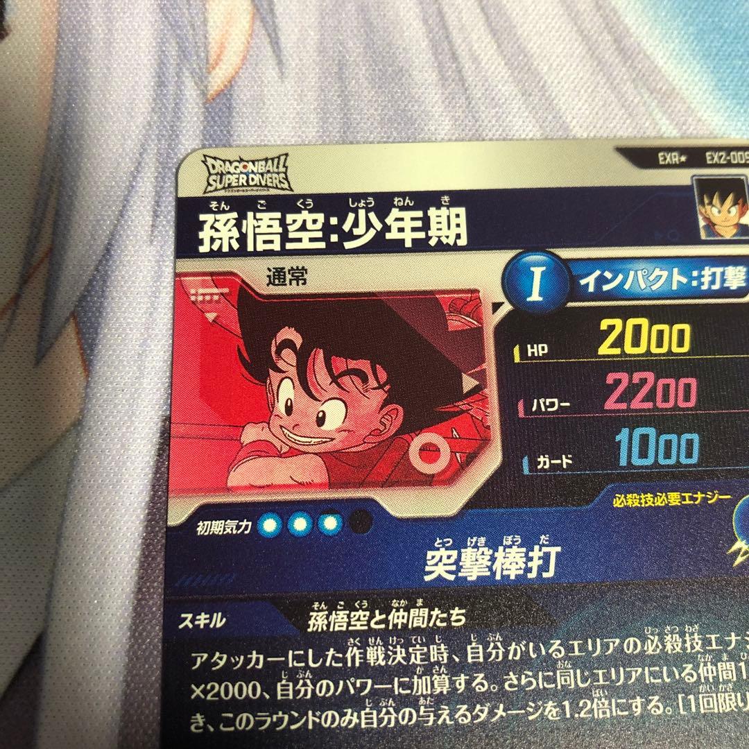 神龍 EXR EX2-009 孫悟空 少年期 パラレル