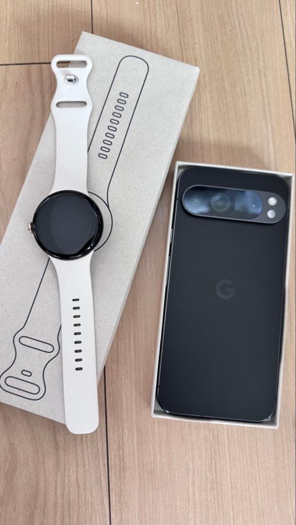 スマートフォン本体 Google Pixel 9Pro XL128 & Pixel Watch 3