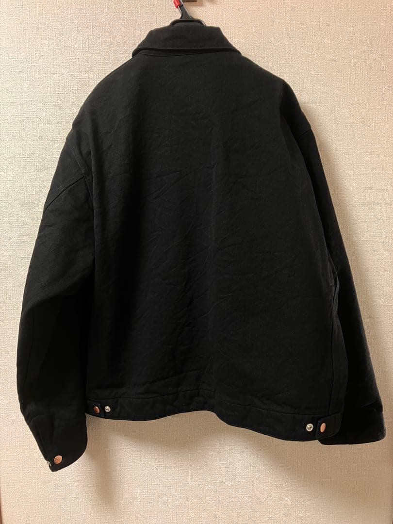 ジャケット・アウター 26SS COMOLI BLACK DENIM ZIP SHORT JACKET