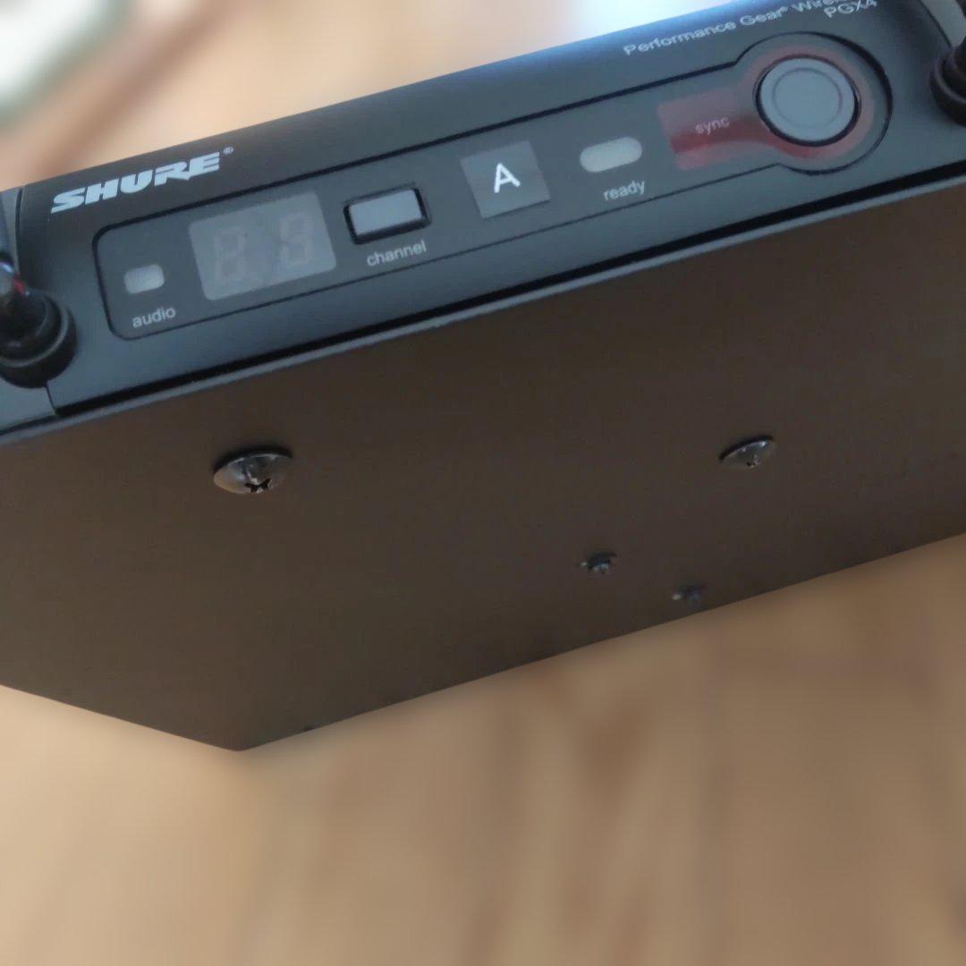 SHURE ワイヤレスシステム PGXシリーズ 2ch