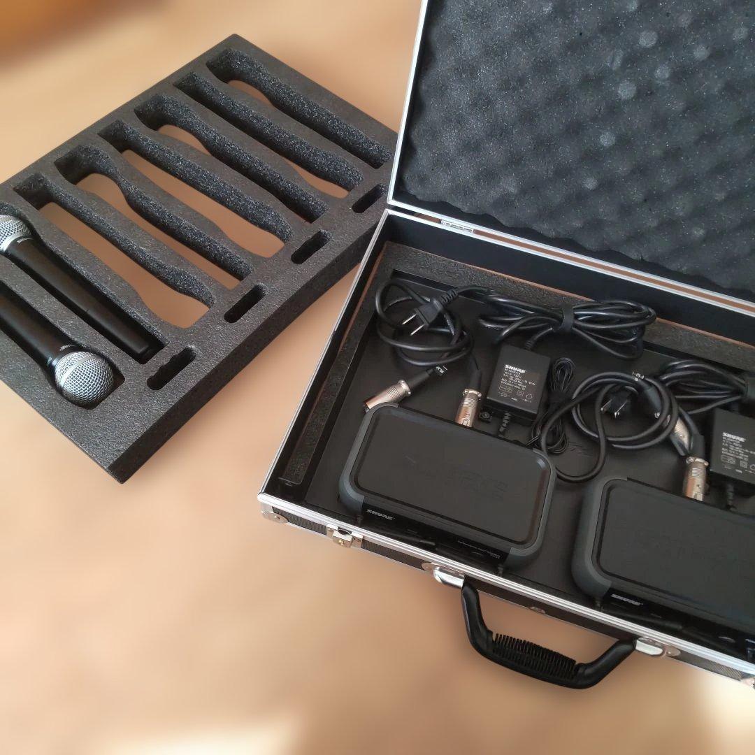 SHURE ワイヤレスシステム PGXシリーズ 2ch