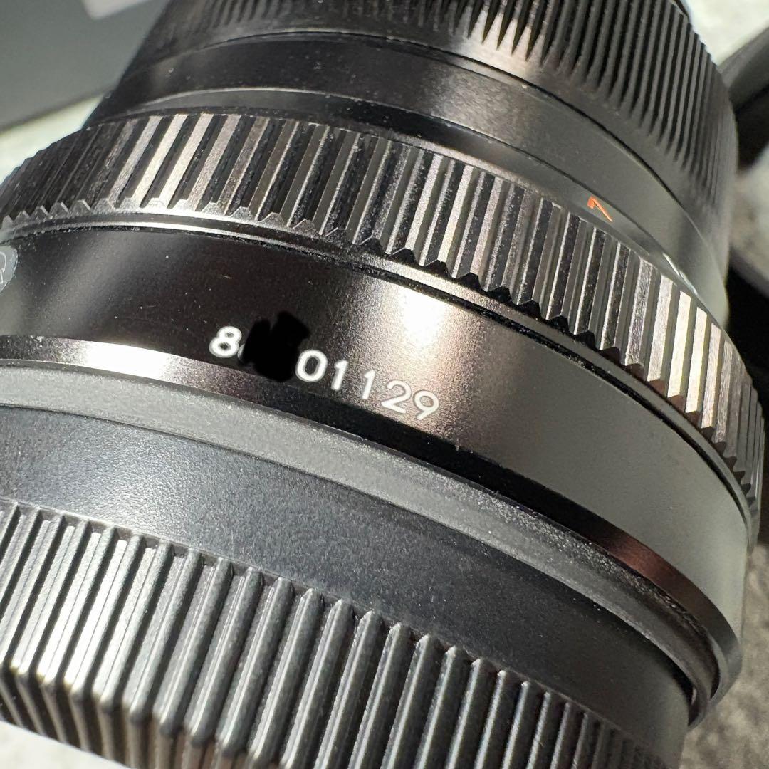 富士フイルム XF 23mm F2 日本製 +純正金属フード　使用感なし