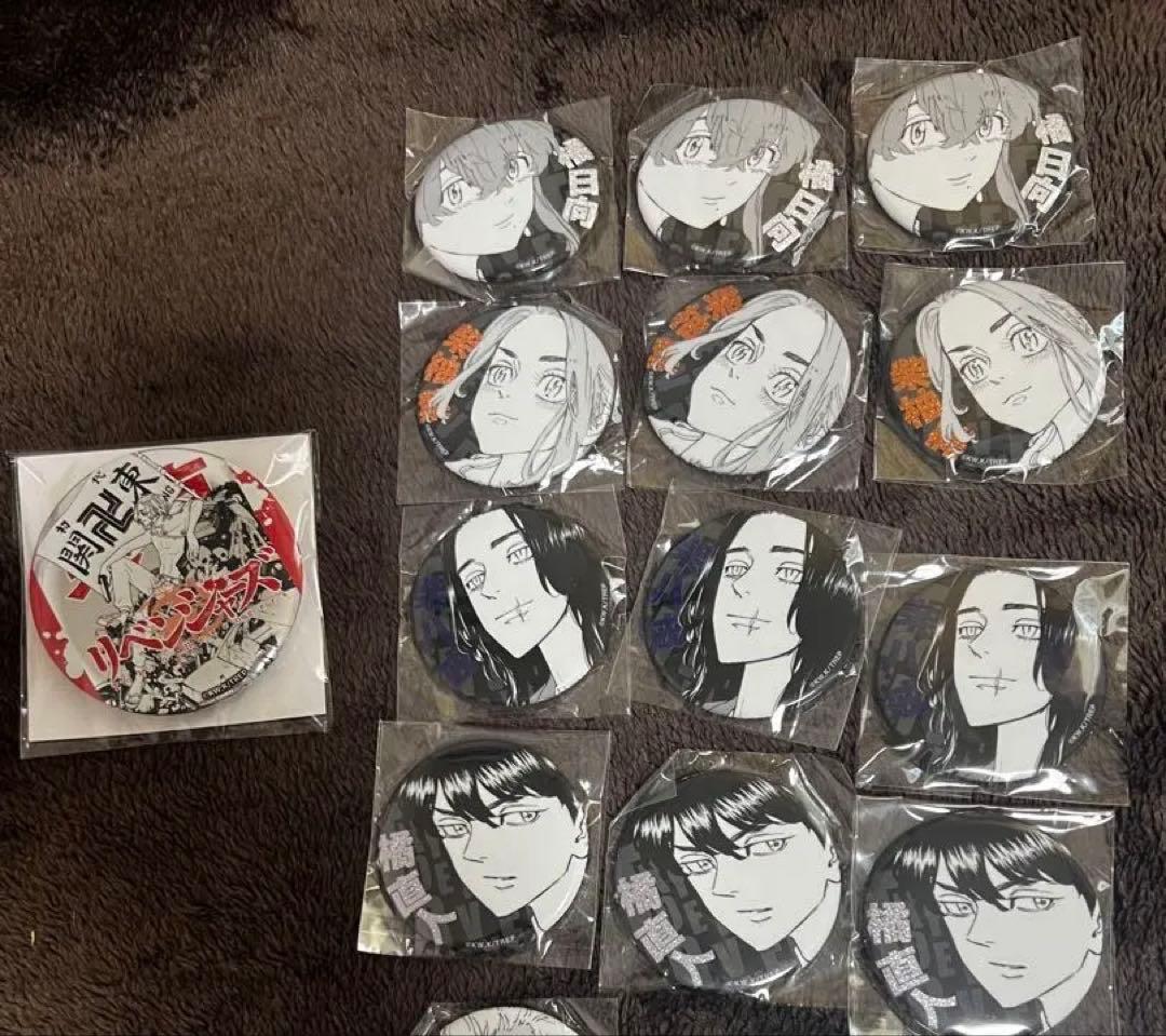 台湾 東京リベンジャーズ 東リベ 新体験展 限定 缶バッジ 佐野万次郎