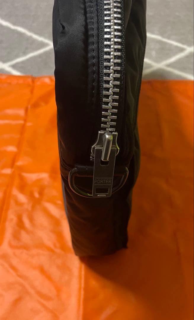 【美品現行タグ】PORTER タンカー ブリーフケース ブラック