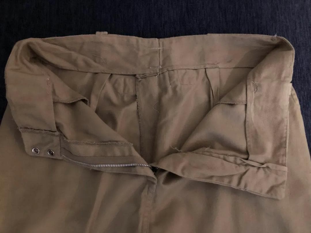 50s Cinch Buckle Chino Pants ベージュ