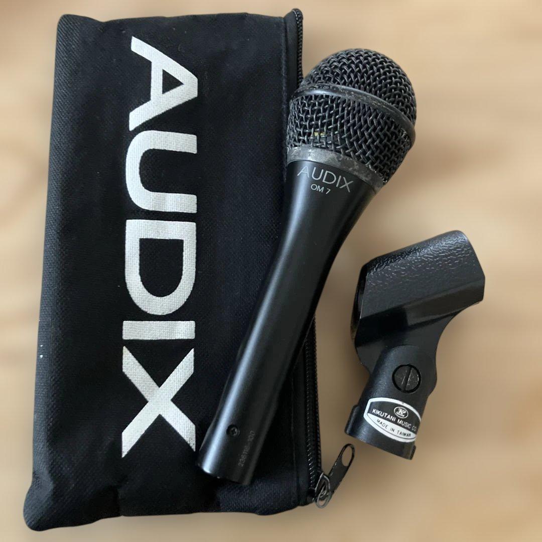 AUDIX OM-7 ボーカル用マイク ホルダー・ケース付