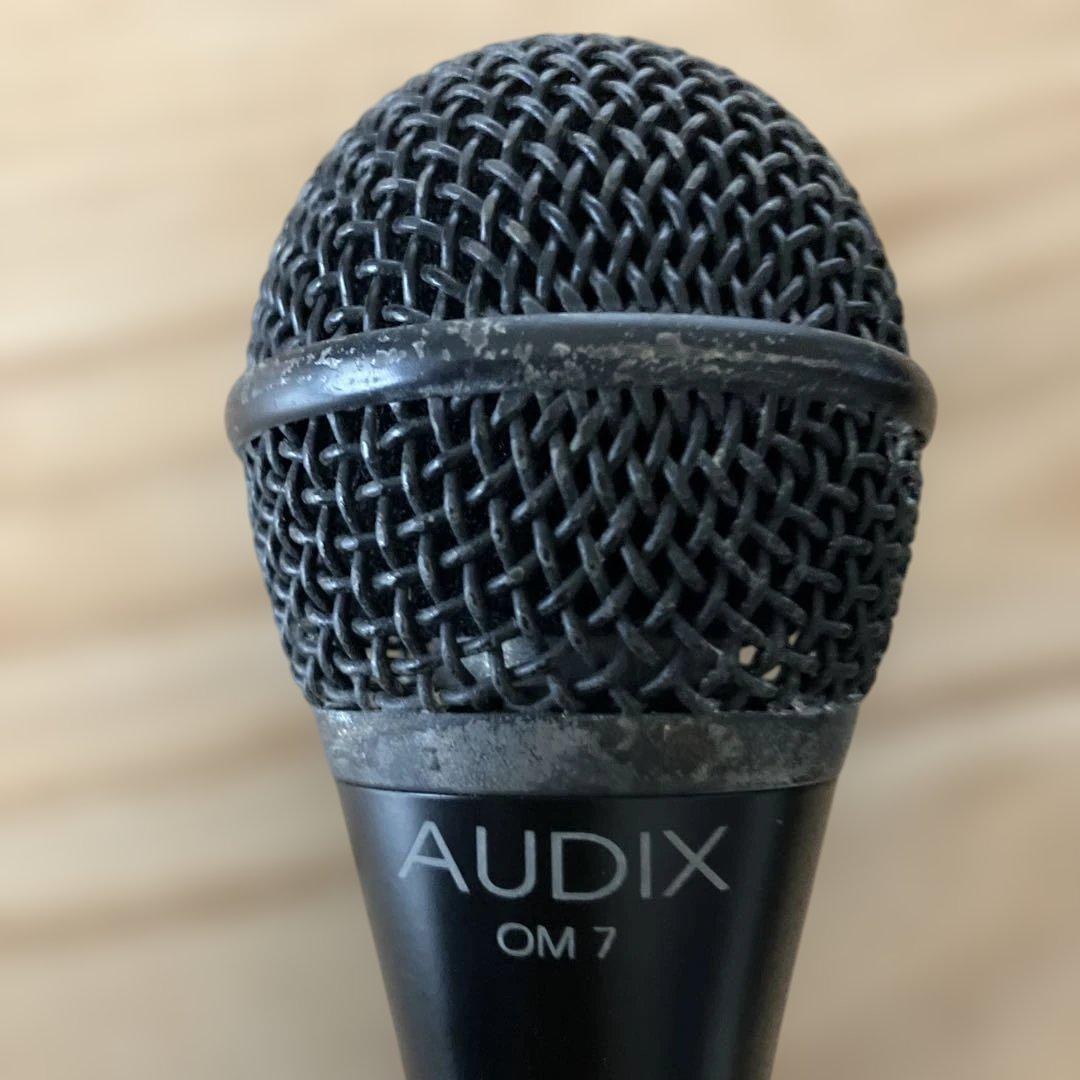 AUDIX OM-7 ボーカル用マイク ホルダー・ケース付