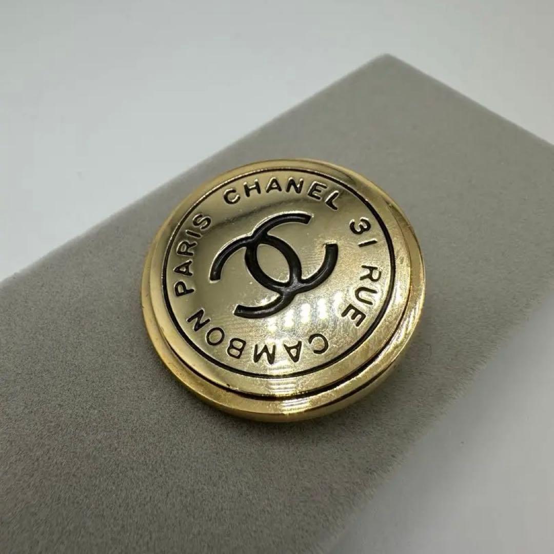 CHANEL シャネル　ヴィンテージ　ブローチ　ココマーク　31 RUE
