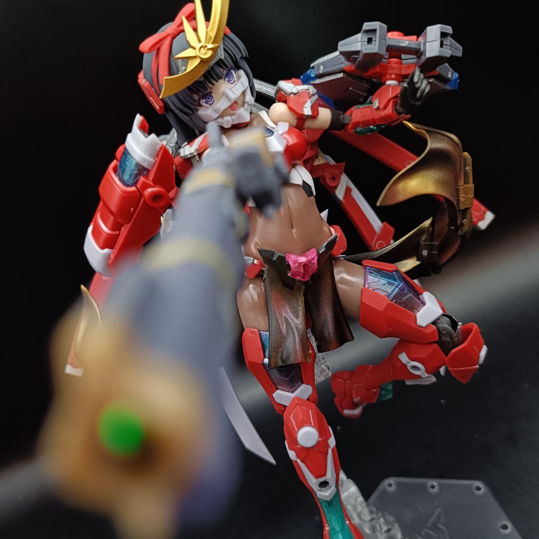 フレームアームズ・ガール　マガツキ崩天　コトブキヤ　塗装完成品　美少女プラモデル