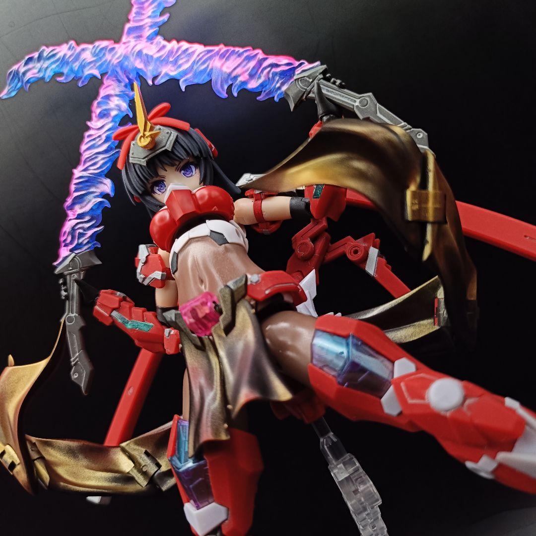 フレームアームズ・ガール　マガツキ崩天　コトブキヤ　塗装完成品　美少女プラモデル