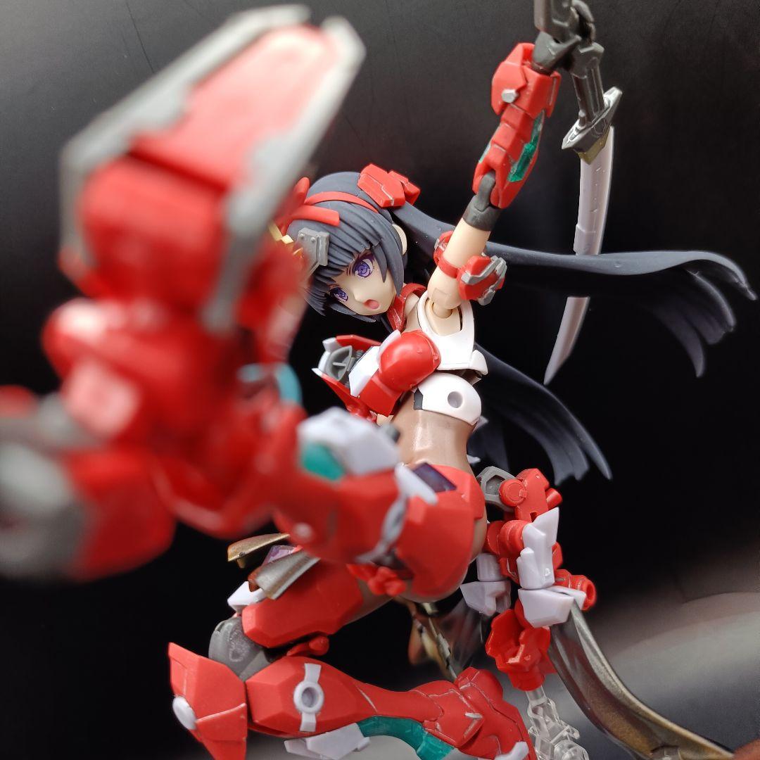 フレームアームズ・ガール　マガツキ崩天　コトブキヤ　塗装完成品　美少女プラモデル