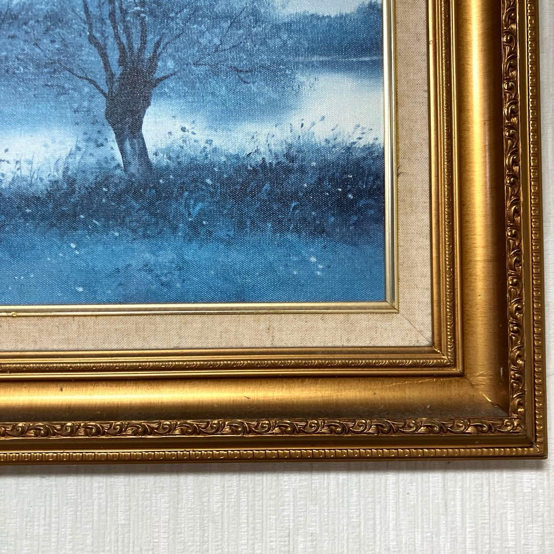 ★カミーユ・コロー 『ビルダブレ』 『ヴィル・ダウレー』風景絵画 ・額縁付き♪