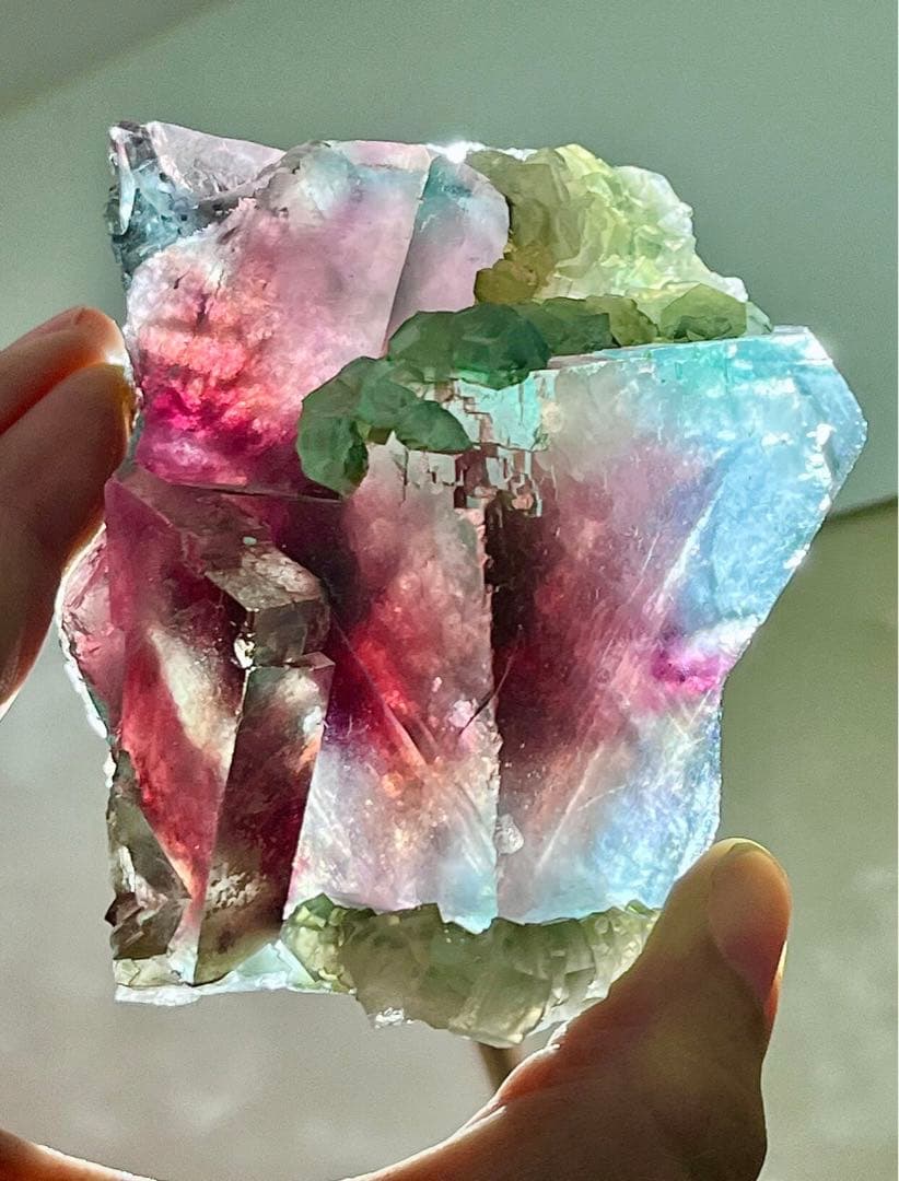 中国　内モンゴル産のフローライト