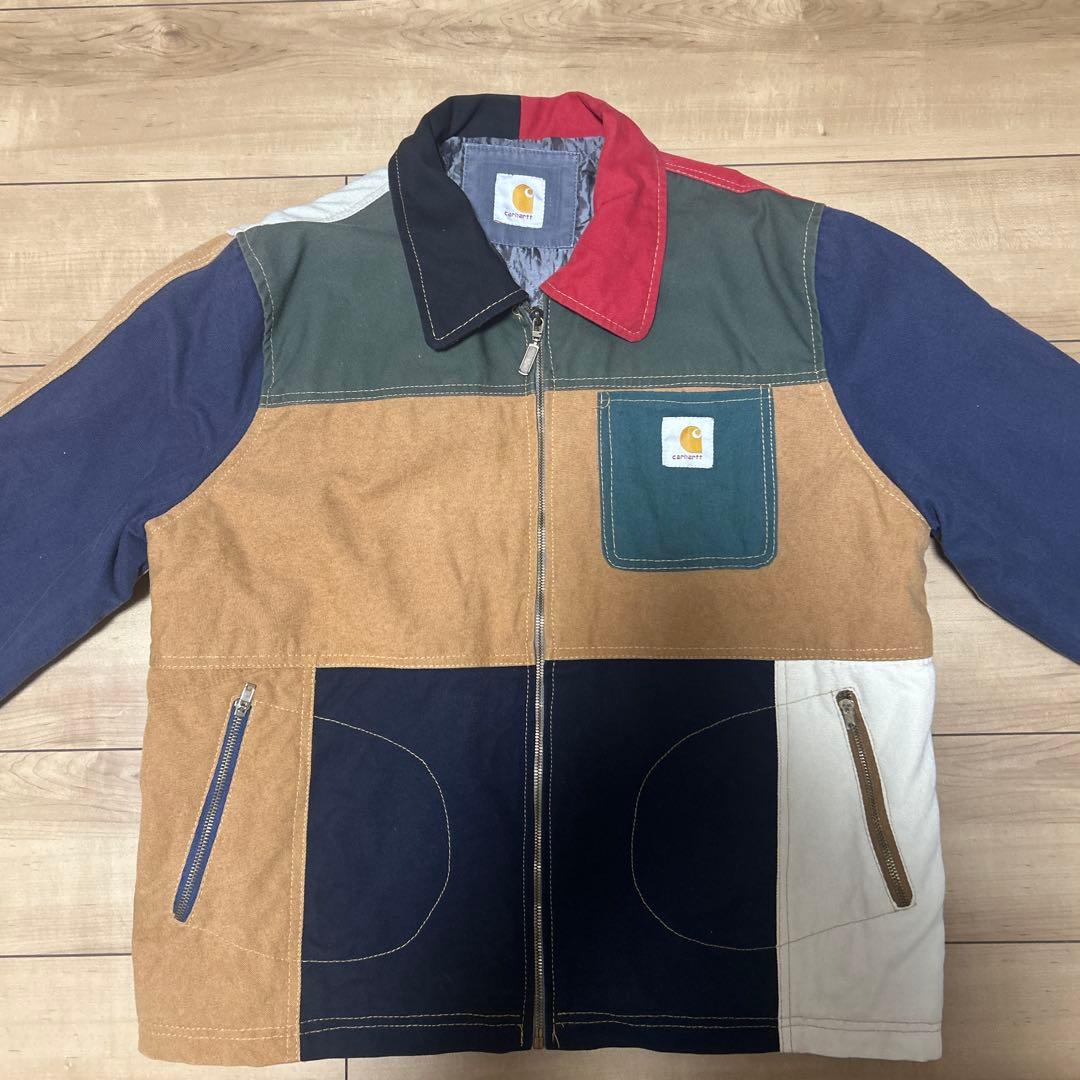 Carhartt マルチカラー ジップアップジャケット