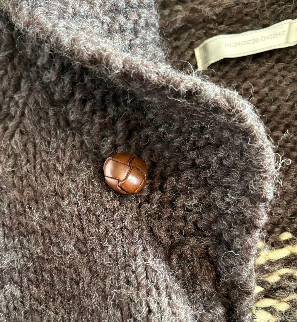 Number (N)ine ナンバーナイン ジョージ期 カウチン カーディガン