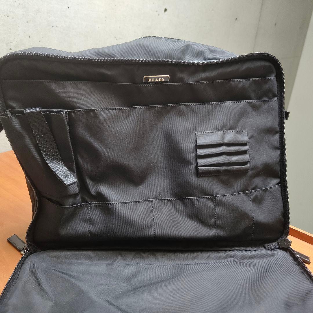 PRADA ブリーフケース ビジネスバッ グナイロン ブラック