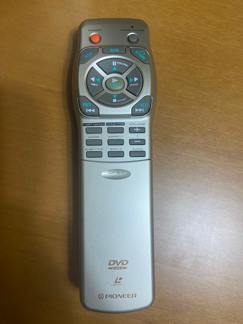 メンテ済み　リモコン付き　Pioneer レーザーディスクプレーヤー　DVL-9