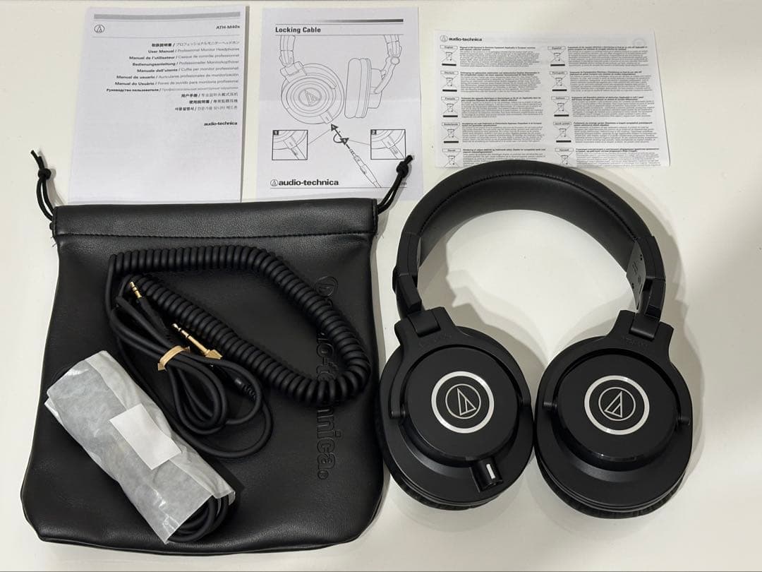 audio-technica ATH-M40x モニターヘッドホン