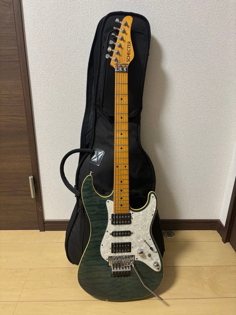 SCHETER SD-2 ピックアップ、ストラップ、ギグバッグおまけ付き