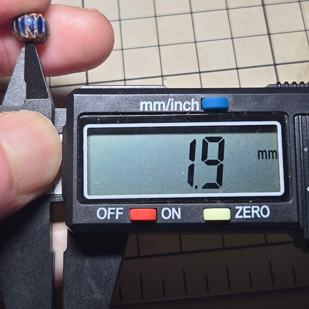 雰囲気抜群　小粒　7層シェブロンビーズ　goro's等のカスタムに　11