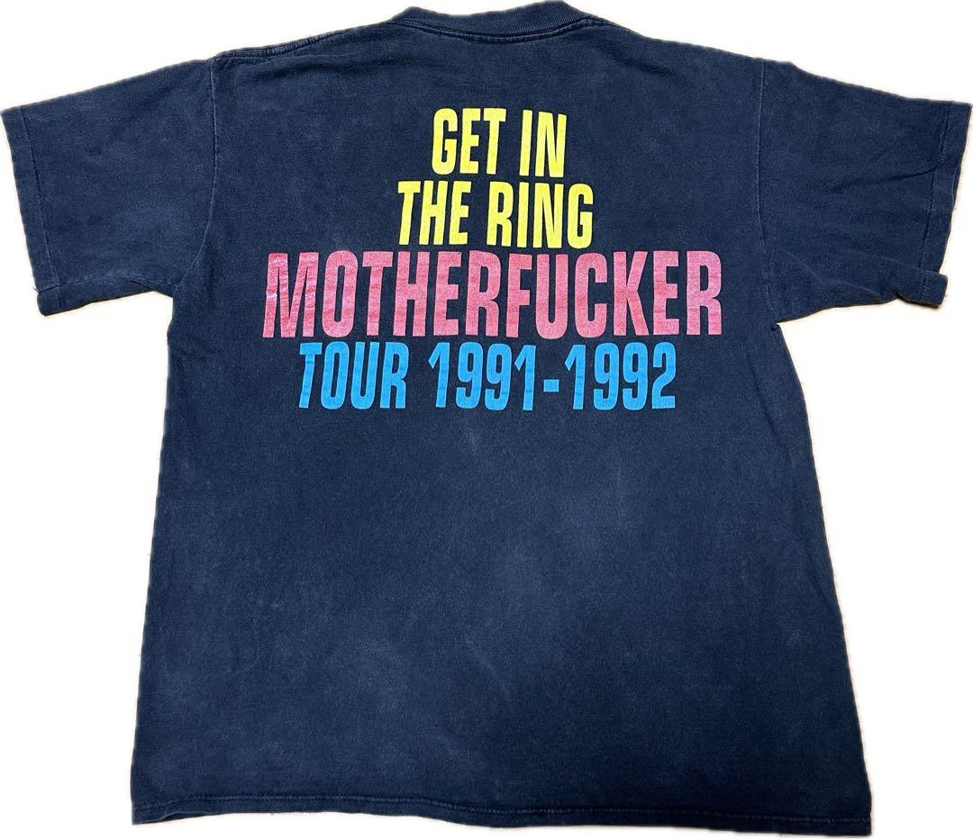 ガンズアンドローゼズ XL オフィシャル Tシャツ マザーファッカー 1991