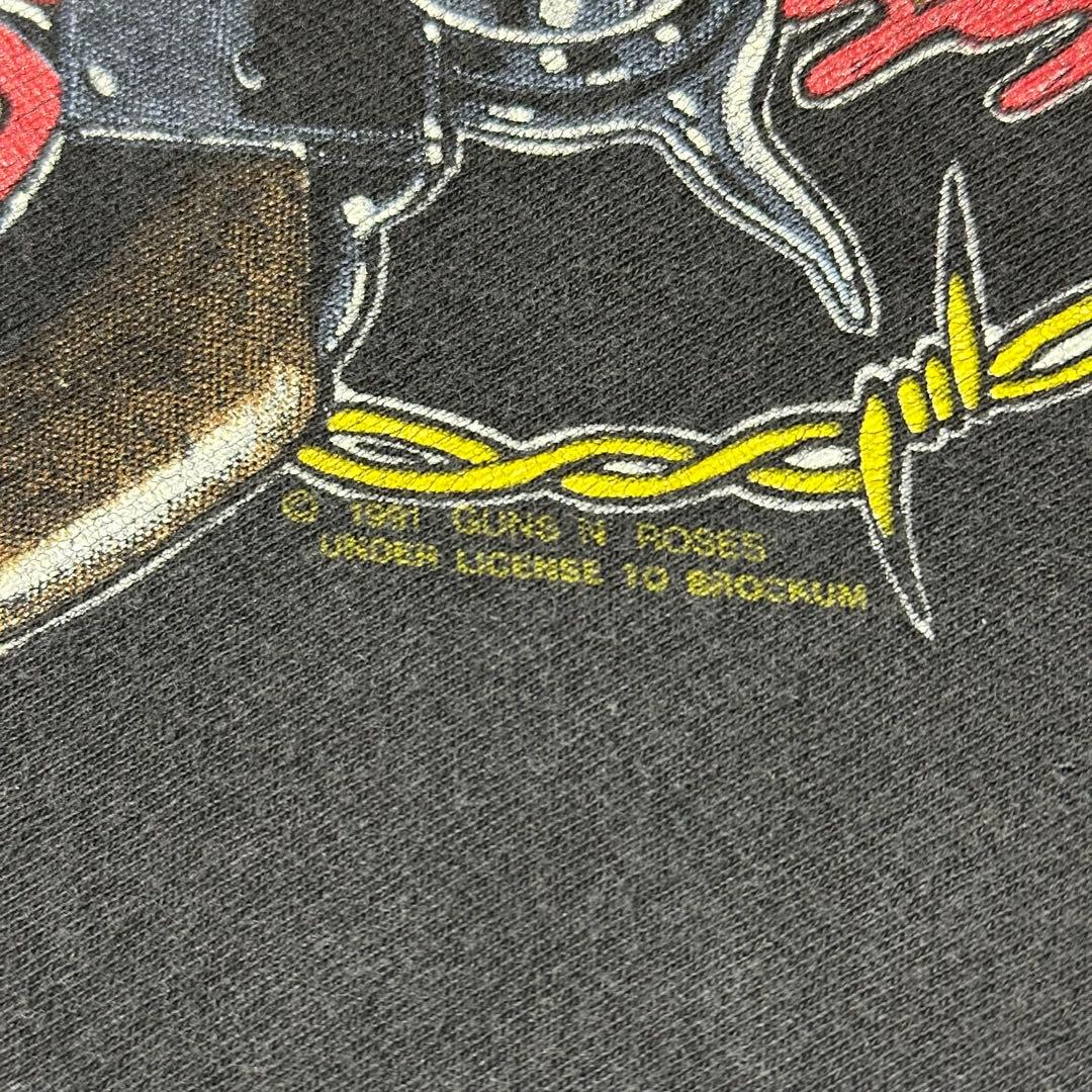 ガンズアンドローゼズ XL オフィシャル Tシャツ マザーファッカー 1991