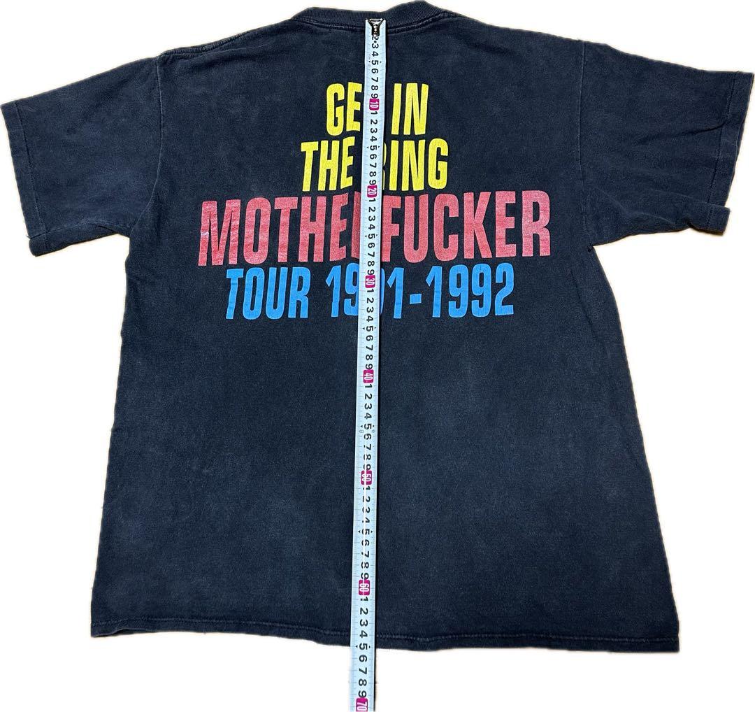 ガンズアンドローゼズ XL オフィシャル Tシャツ マザーファッカー 1991