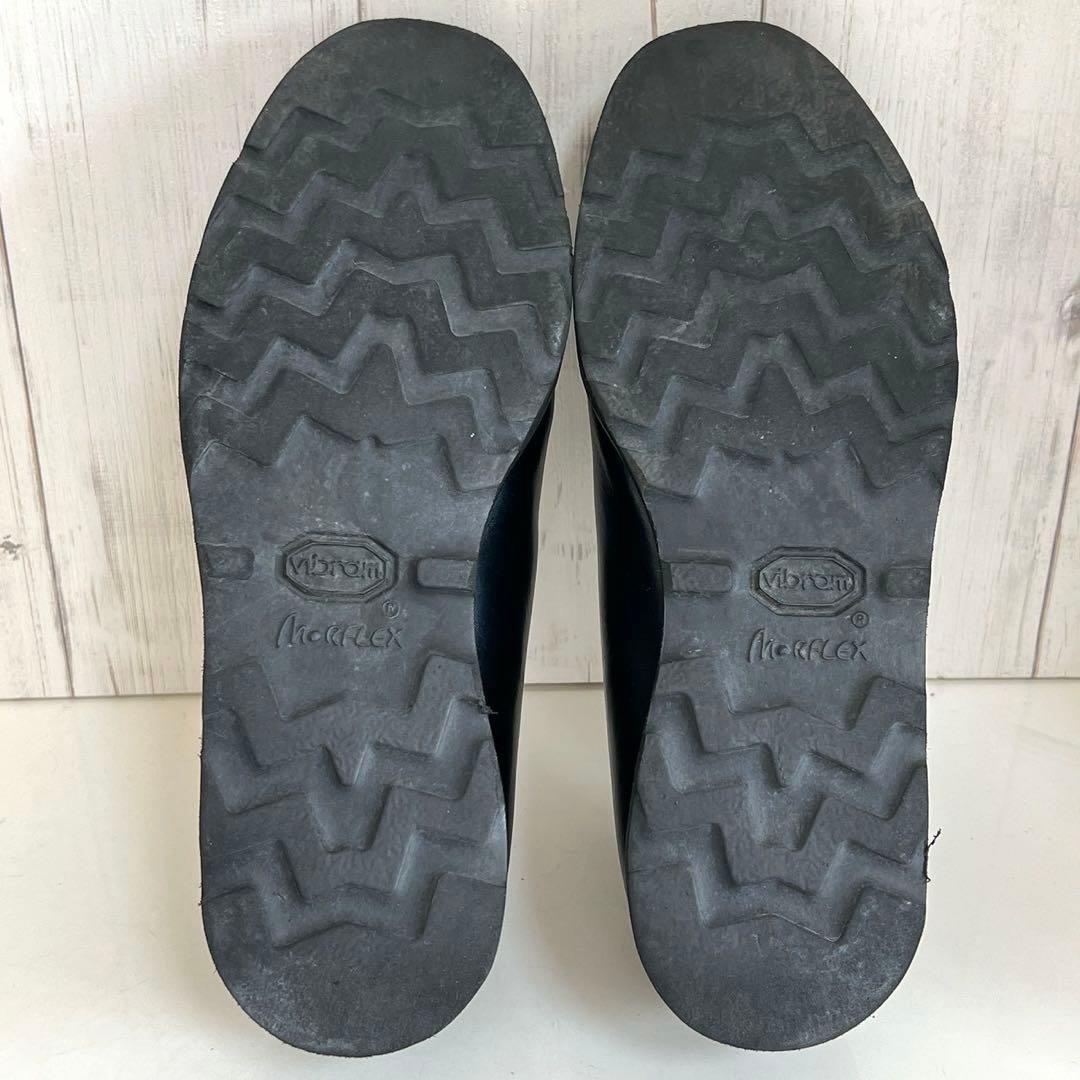 【極美品】UNITED ARROWS 25 プレーントゥ ビブラムソール 厚底