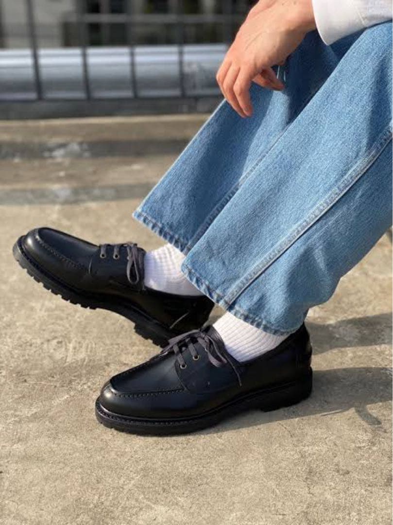 JALAN SRIWIJAYA ジャランスリワヤ デッキ レザーシューズ