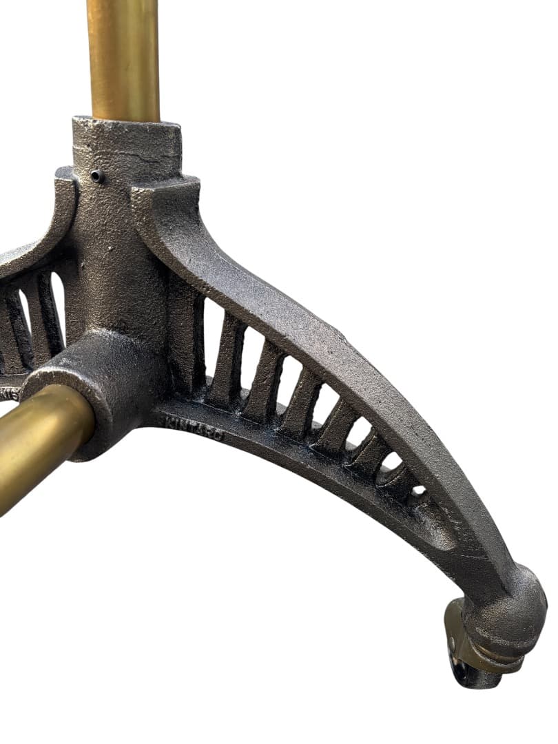 西川金太郎 廃盤品 アンティーク真鍮ゴールドハンガーラック　送料無料