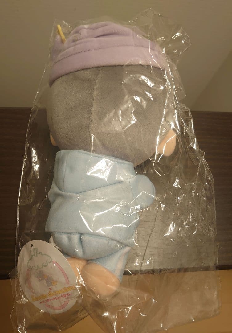 銀魂サンリオむにゅぐるみ おやすみ柄 万事屋セット　コラボグッズ